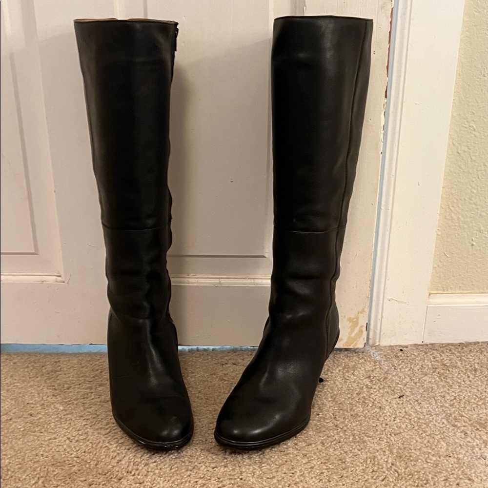 Sofft Black Over the Knee Boots